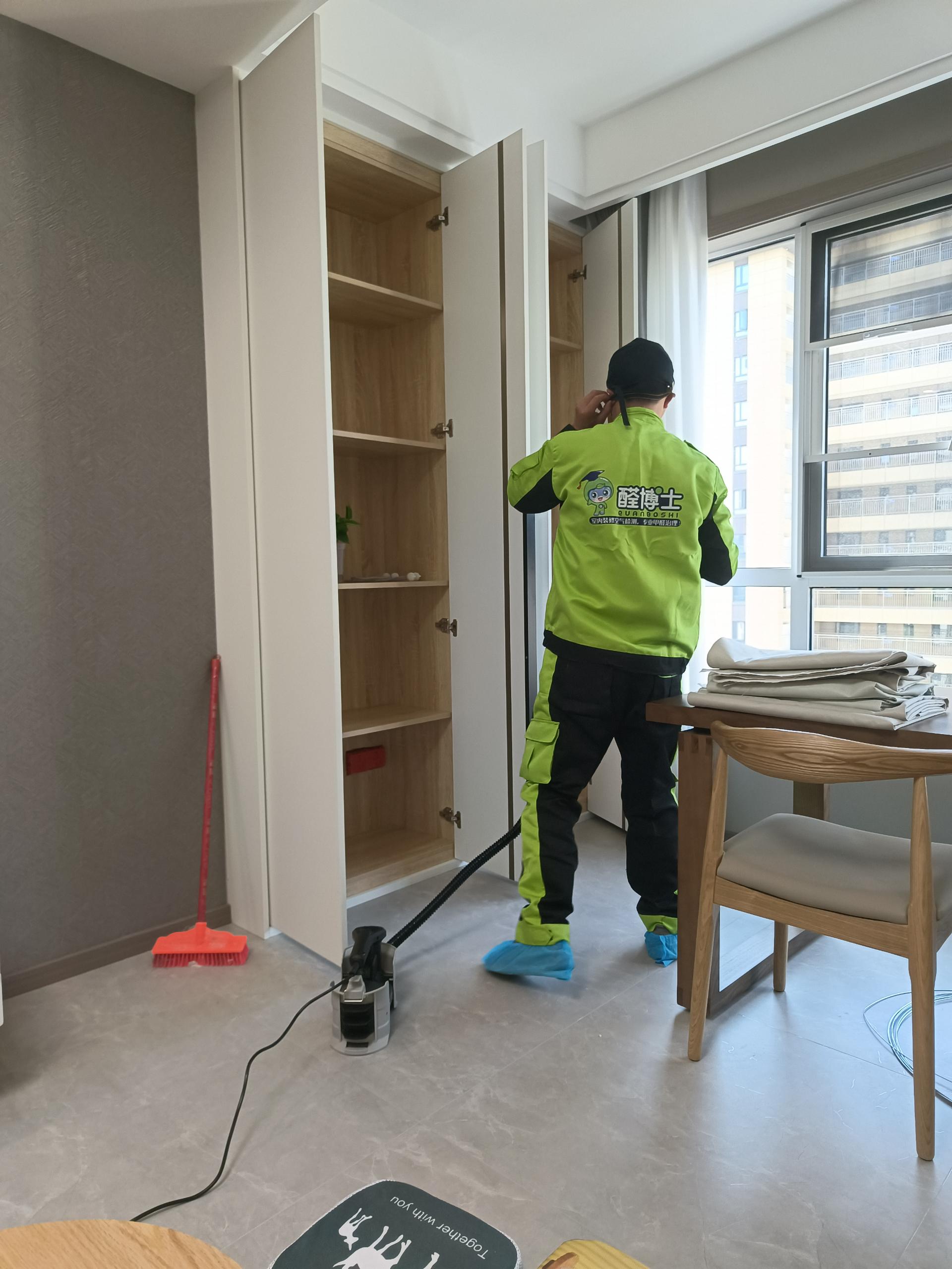 郎溪十堰市百强世纪城小区除甲醛案例